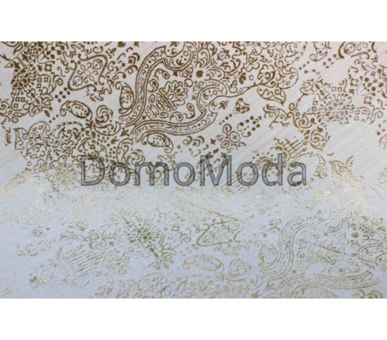 Синтетический ковёр Vintage Silky AC71B P. CREAM P. GOLD Купить в интернет магазине ДомоМода фото 2 Синтетический ковёр Vintage Silky AC71B P. CREAM P. GOLD - высокое качество по лучшей цене в Украине изображение 2.